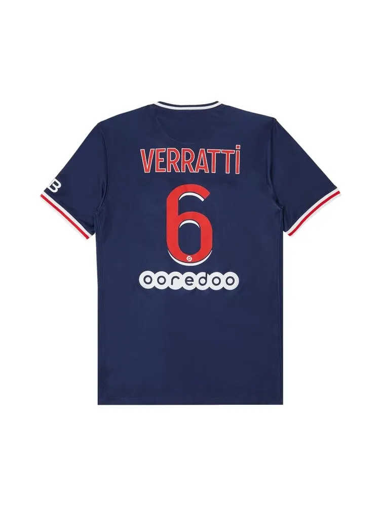 Джерси Paris Saint-Germain Pre-Owned Paris Saint-Germain Verratti #6 Home Stadium 'Navy/Red'