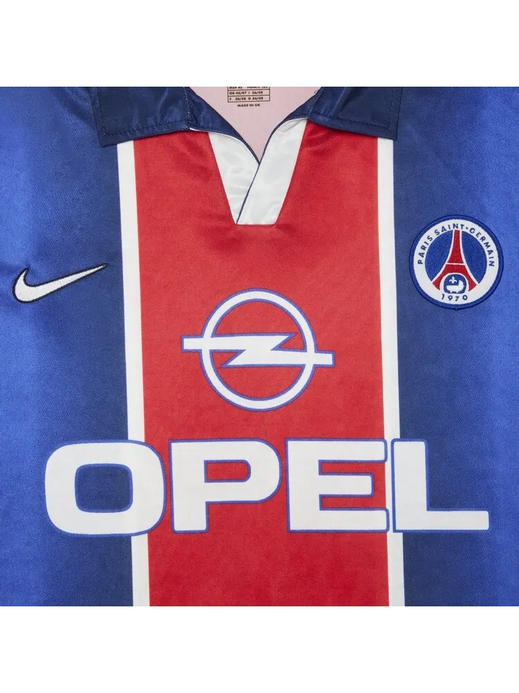 Джерси Paris Saint-Germain Vintage Paris Saint-Germain Home Stadium 'Blue' — изображение 3 из 3, синий