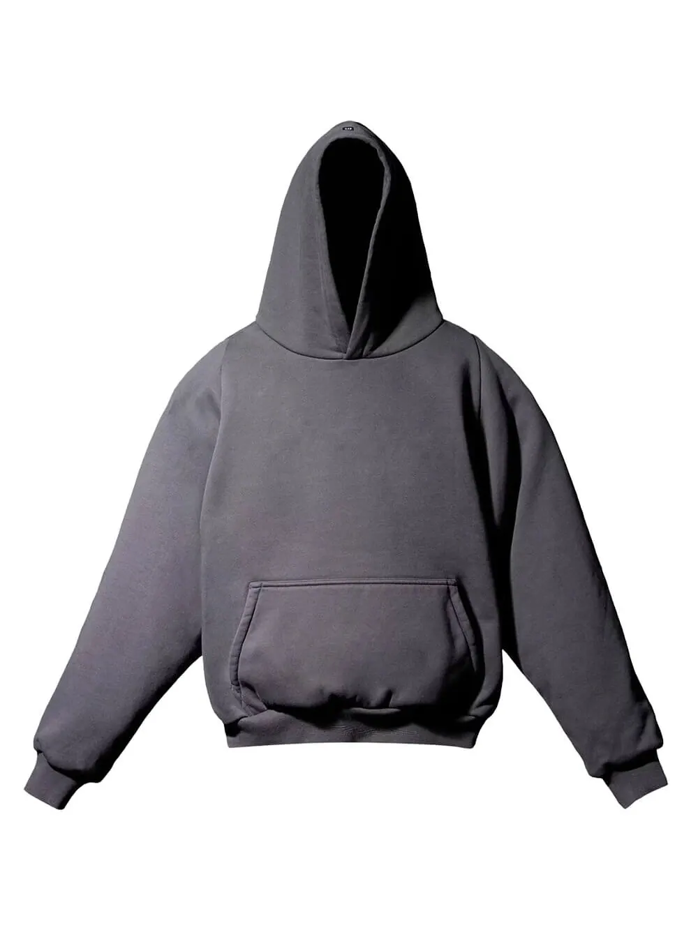 Худи Yeezy Gap Engineered by Balenciaga Logo Shrunken, черное — черный