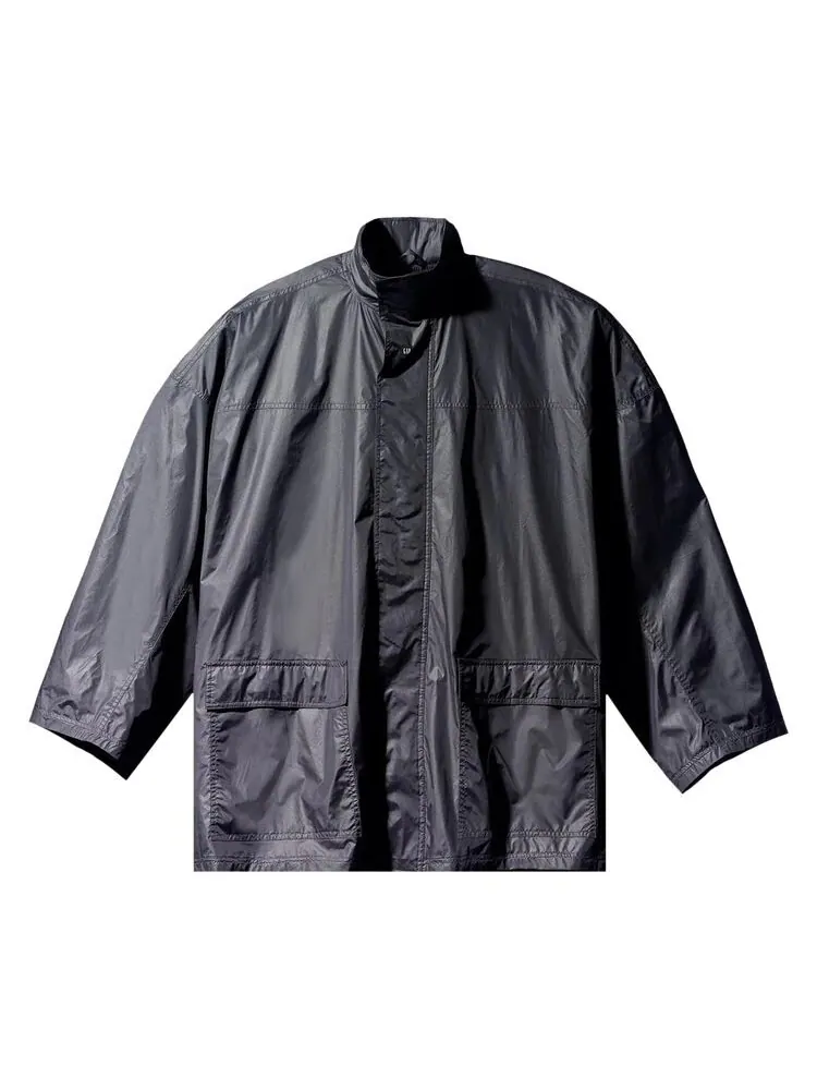 Парка Yeezy Gap Engineered by Balenciaga Nylon Light Parka Black — черный
