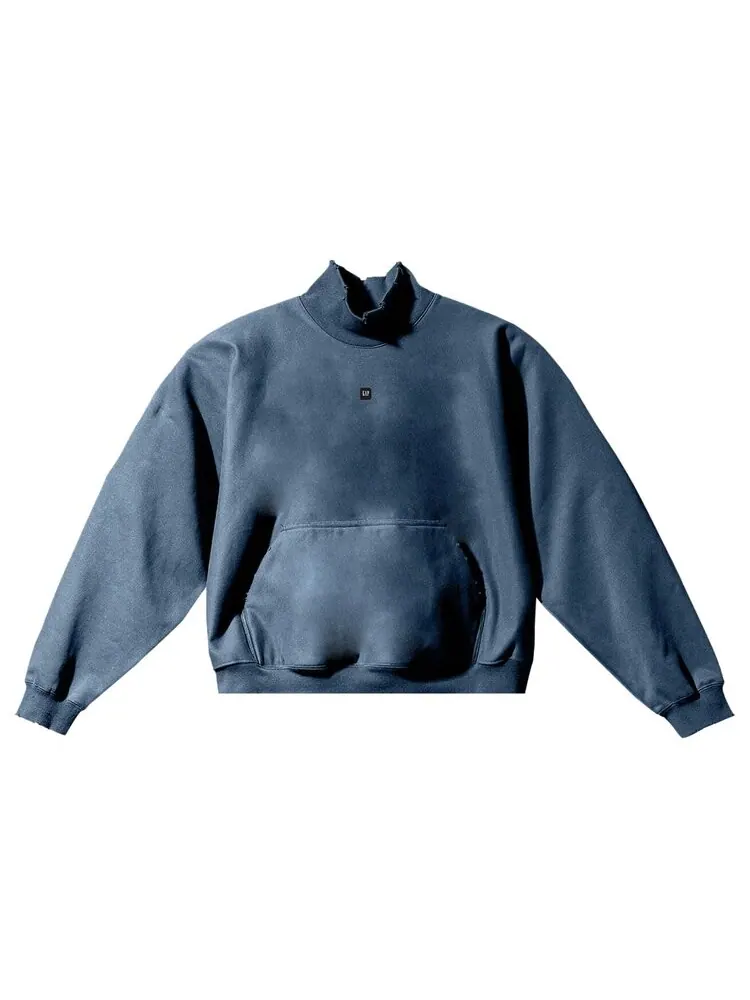 Свитер Yeezy Yeezy Gap Engineered by Balenciaga High Neck Sweater — изображение 1 из 1, синий