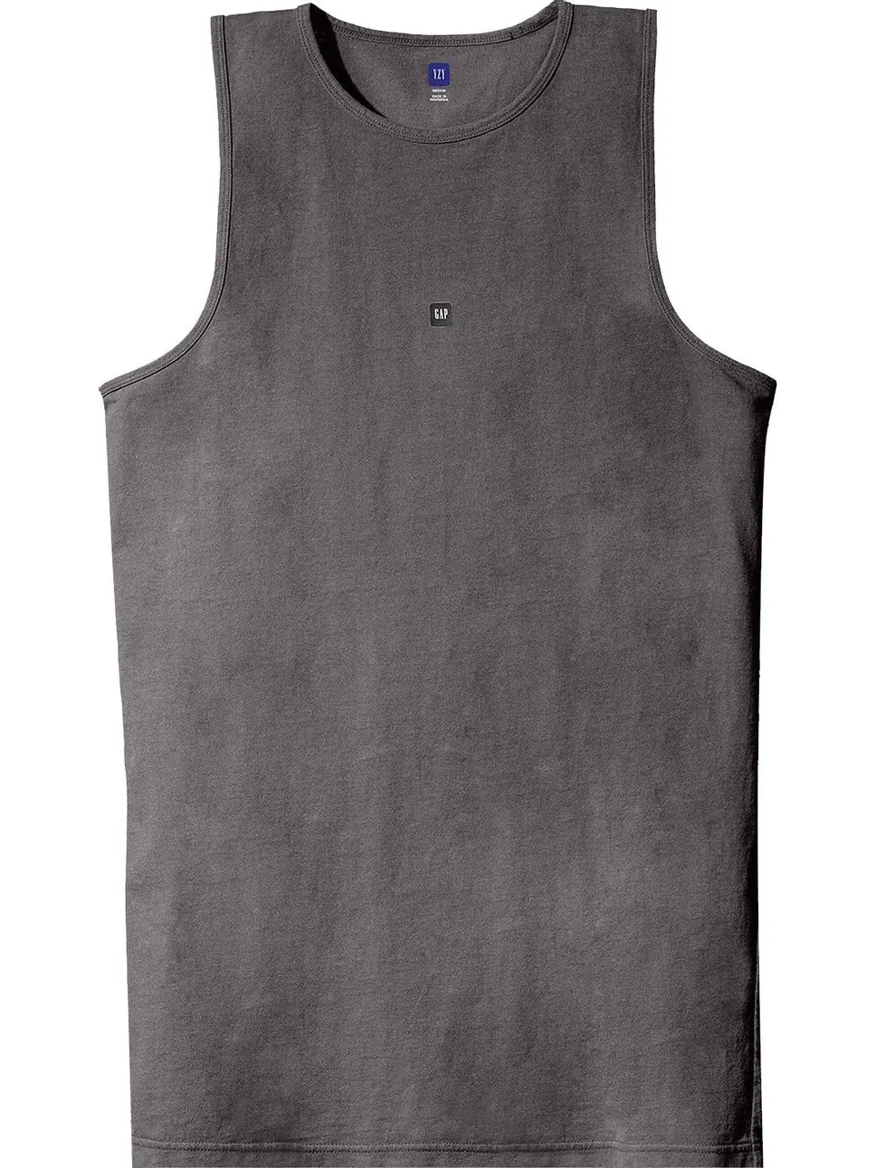 Топ Yeezy Gap Engineered by Balenciaga Loose Tank Top 'Dark Grey' — серый