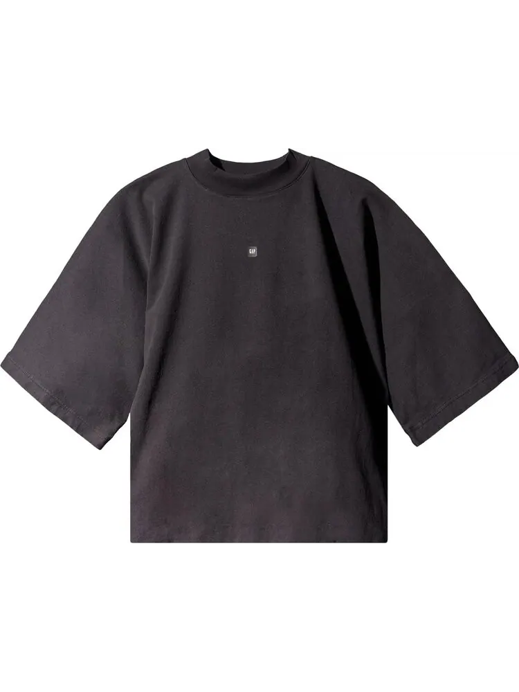 Футболка Yeezy Gap Engineered by Balenciaga Logo — черный