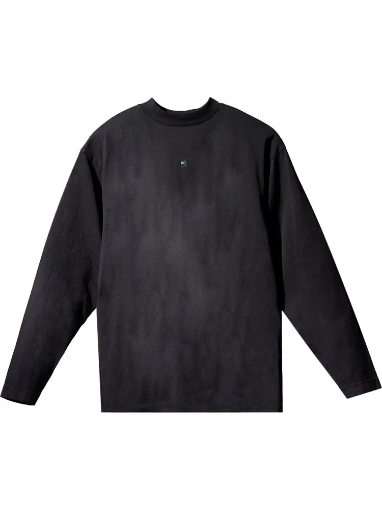 Лонгслив Engineered by Balenciaga с логотипом — черный