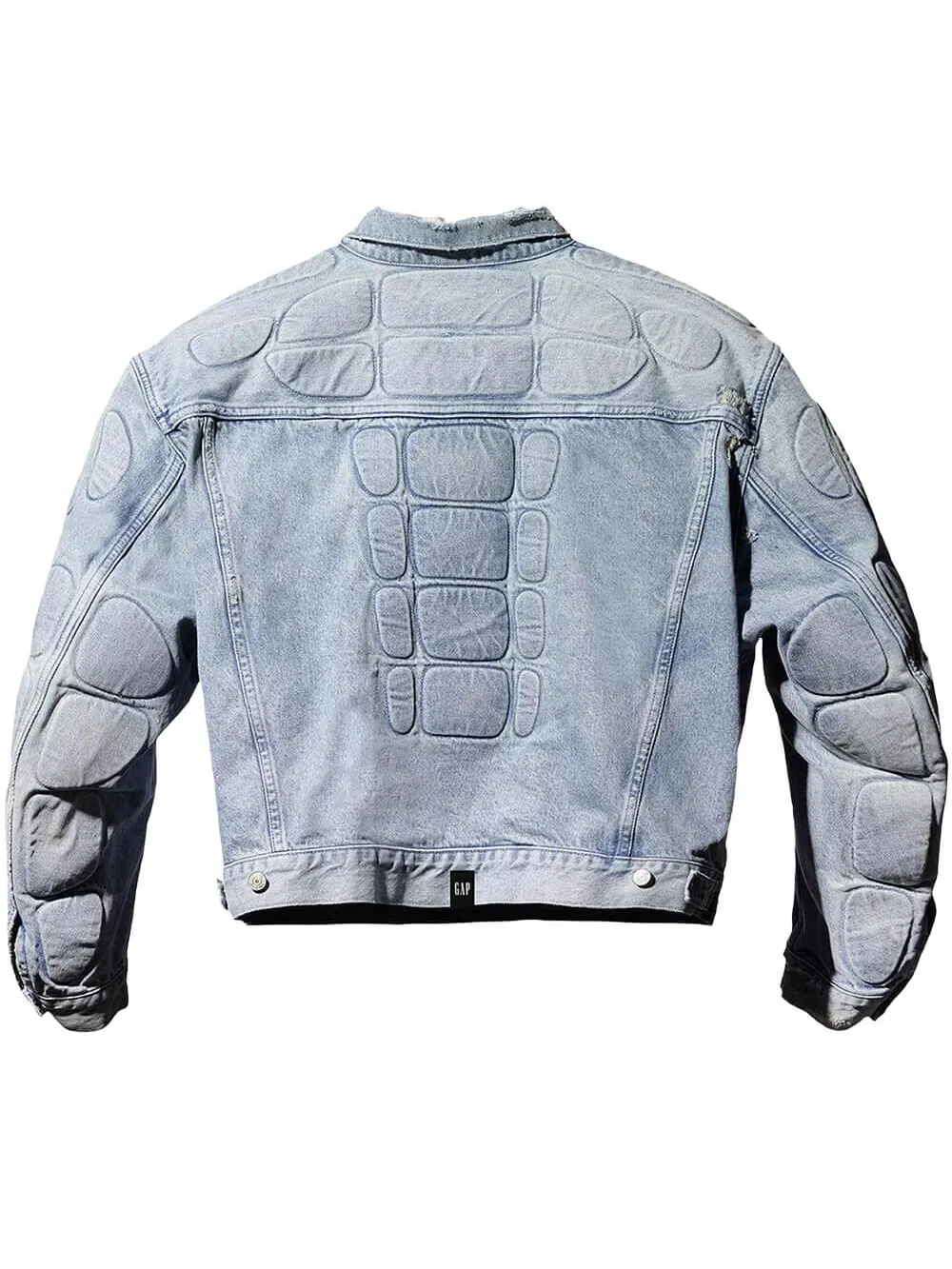 Джинсовая куртка Yeezy Gap Engineered by Balenciaga Padded — изображение 2 из 2, синий