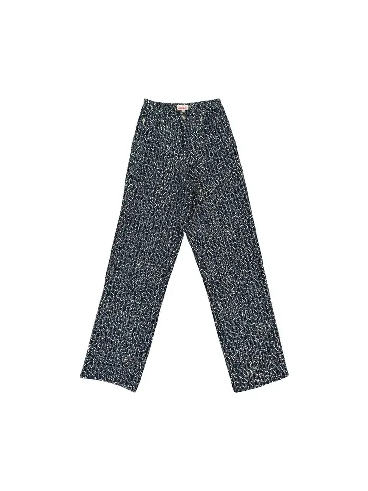 Джинсы Charles Jeffrey Loverboy 'Blue' — синий