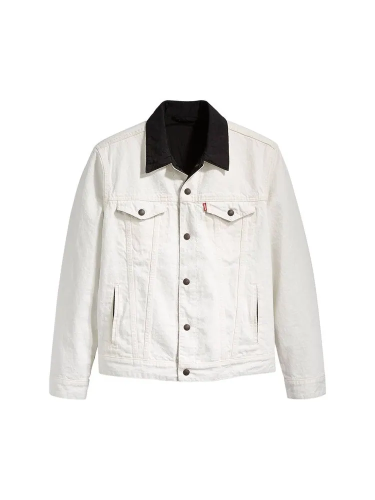Куртка Air Jordan x Levis Reversible Denim Trucker Jacket — изображение 1 из 2, белый