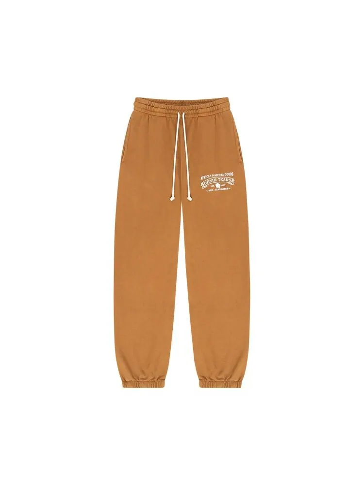 Спортивные брюки Denim Tears ADG Sweatpants Washed Brown