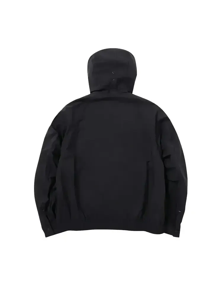 Водоотталкивающая легкая куртка And Wander Water Repellent Light Jacket 2 'Black' — изображение 2 из 2, черный