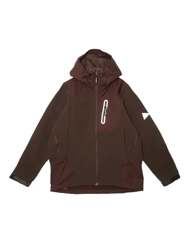 Куртка And Wander Stretch Shell Jacket 'Bordeaux' — красный