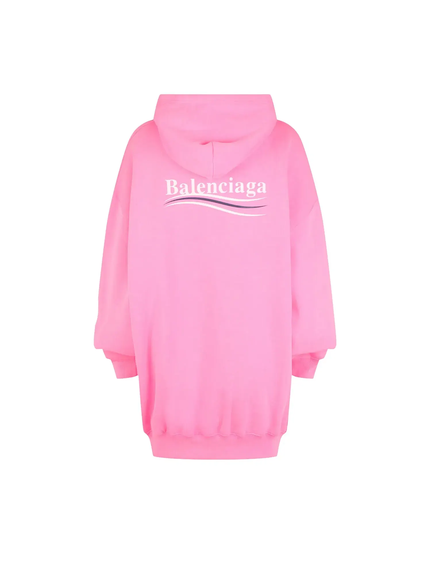 Худи Balenciaga Political Campaign — изображение 2 из 3, розовый/белый