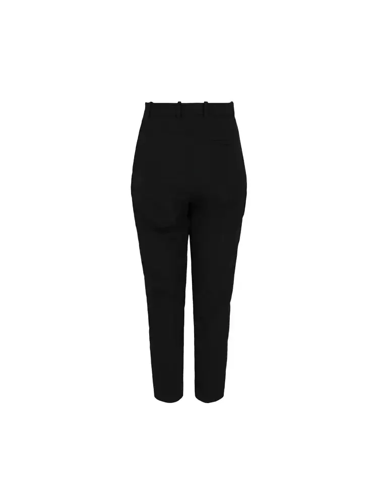 Брюки-сигареты с высокой талией Alexander McQueen — изображение 2 из 2, черный