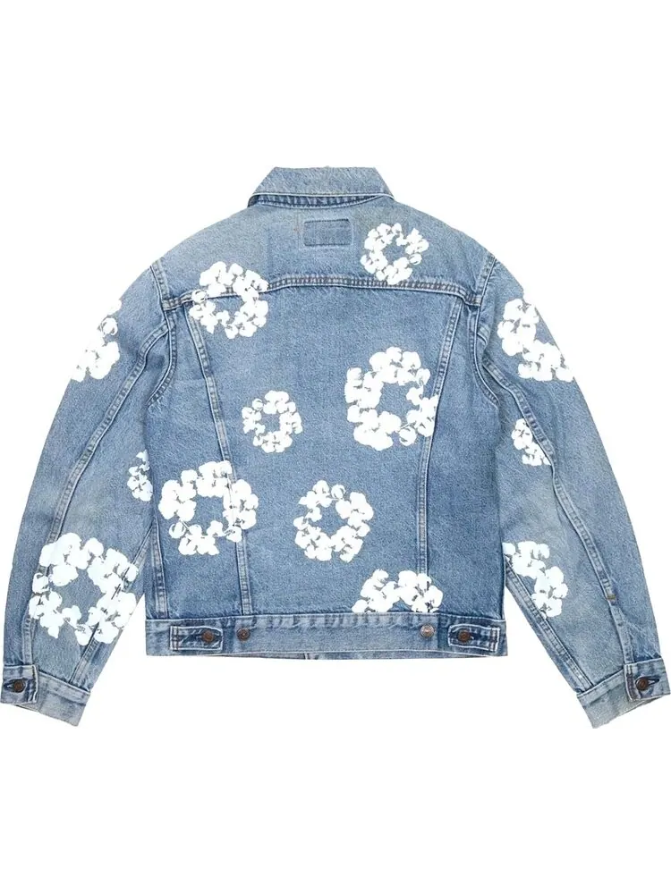 Куртка Levi's x Denim Tears Trucker Jacket 'Blue' — изображение 2 из 2, синий