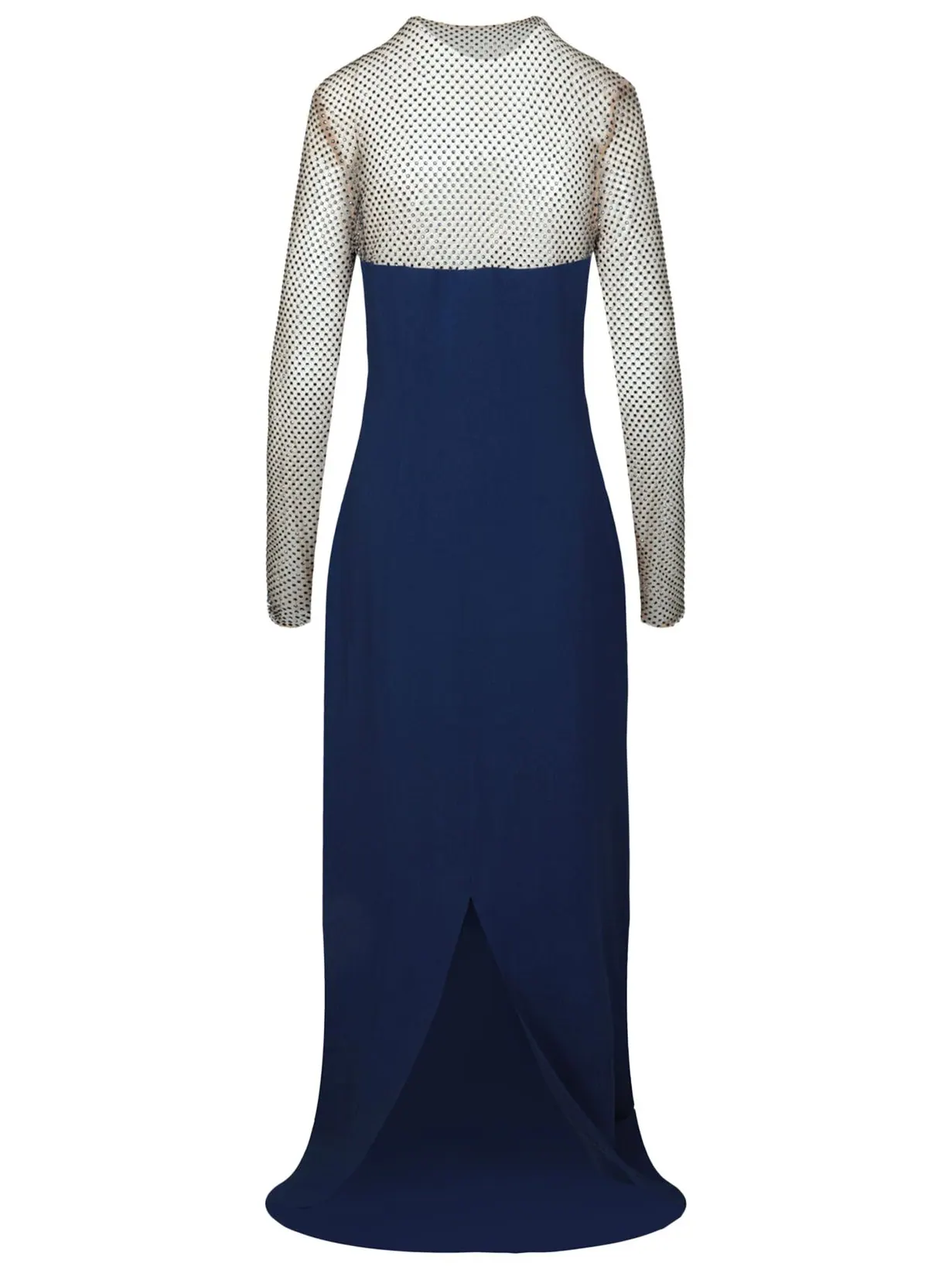 Платье Stella McCartney Myah с длинными рукавами, украшенное вышивкой — изображение 2 из 2, синий