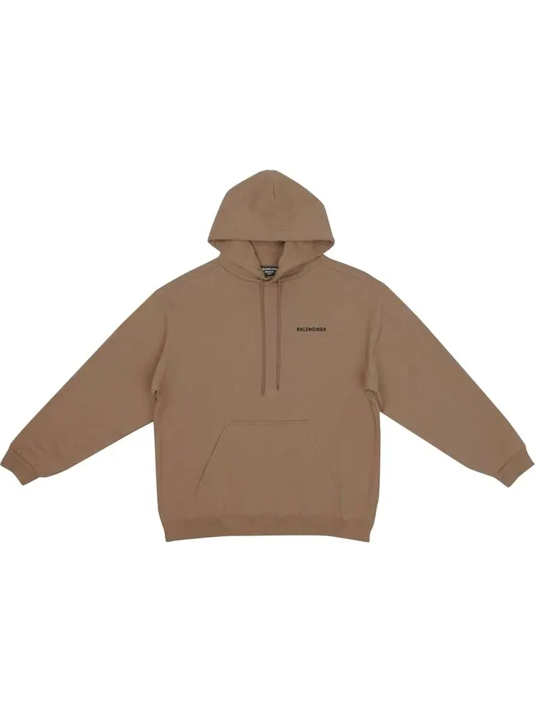 Худи Balenciaga Hoodie 'Taupe/Black'