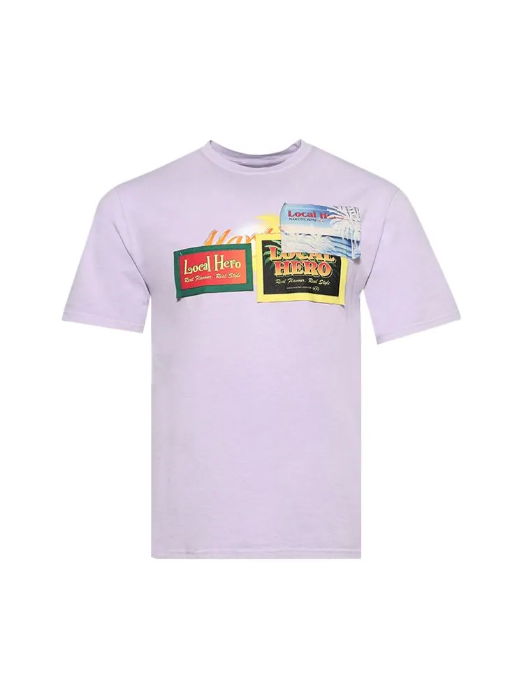 Футболка Martine Rose Classic T-Shirt 'Purple Lilac'