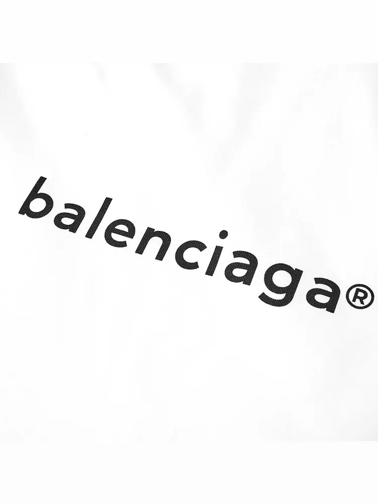 Футболка Balenciaga New Copyright Medium Fit — изображение 2 из 2, белый
