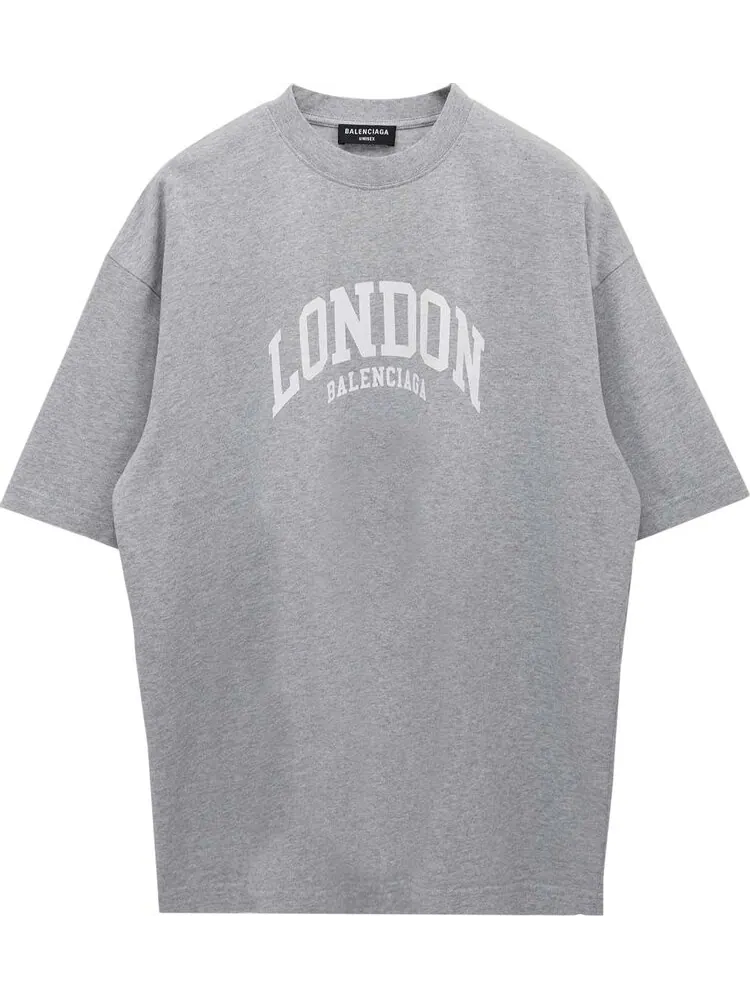 Футболка Balenciaga Cities London с принтом