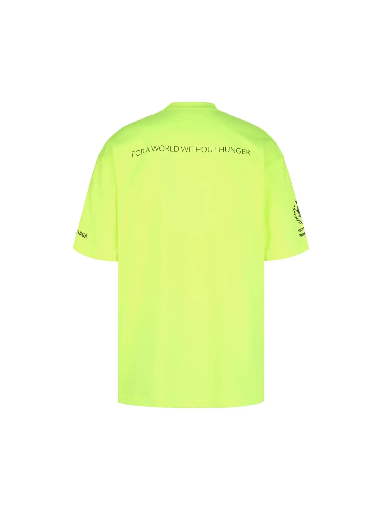 Футболка Balenciaga x World Food Programme (WFP) размера Medium — изображение 2 из 3, желтый/черный