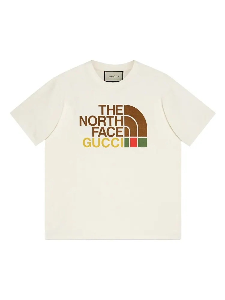 Футболка The North Face x Gucci Oversize T-Shirt Ivory