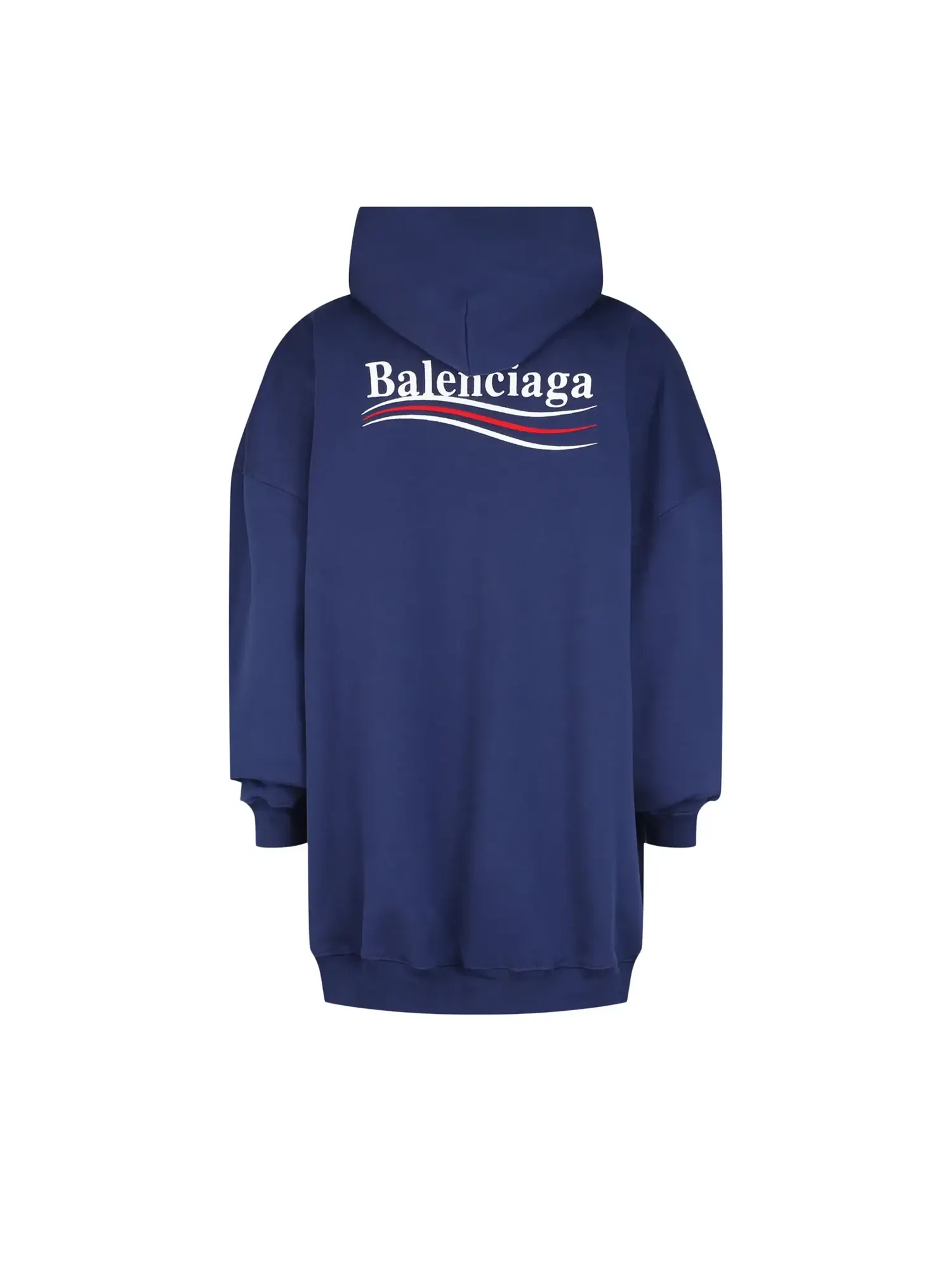 Худи Balenciaga Political Campaign — изображение 2 из 3, синий/белый