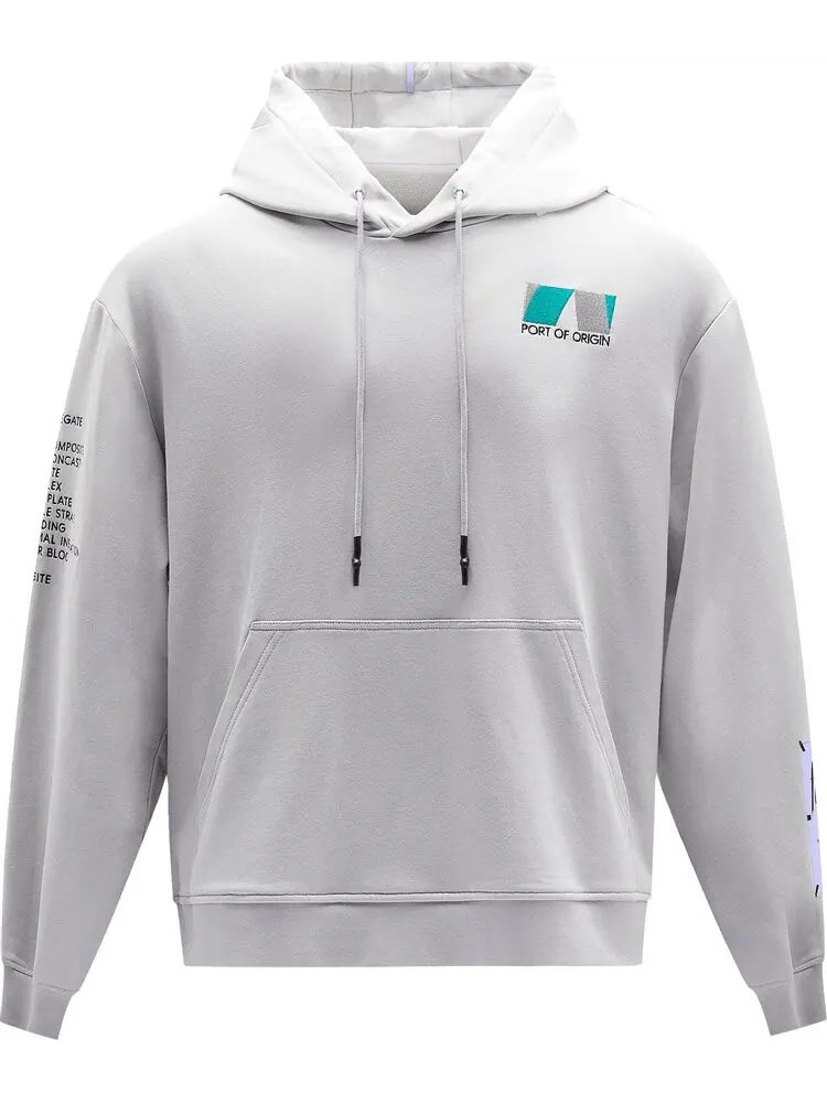 Худи MCQ Origin Hoodie 'Concrete Grey' — серый