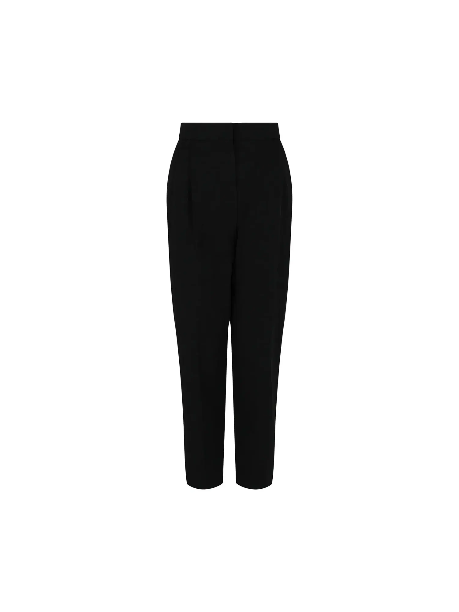 Брюки Alexander McQueen Pleated Tapered — изображение 1 из 2, черный