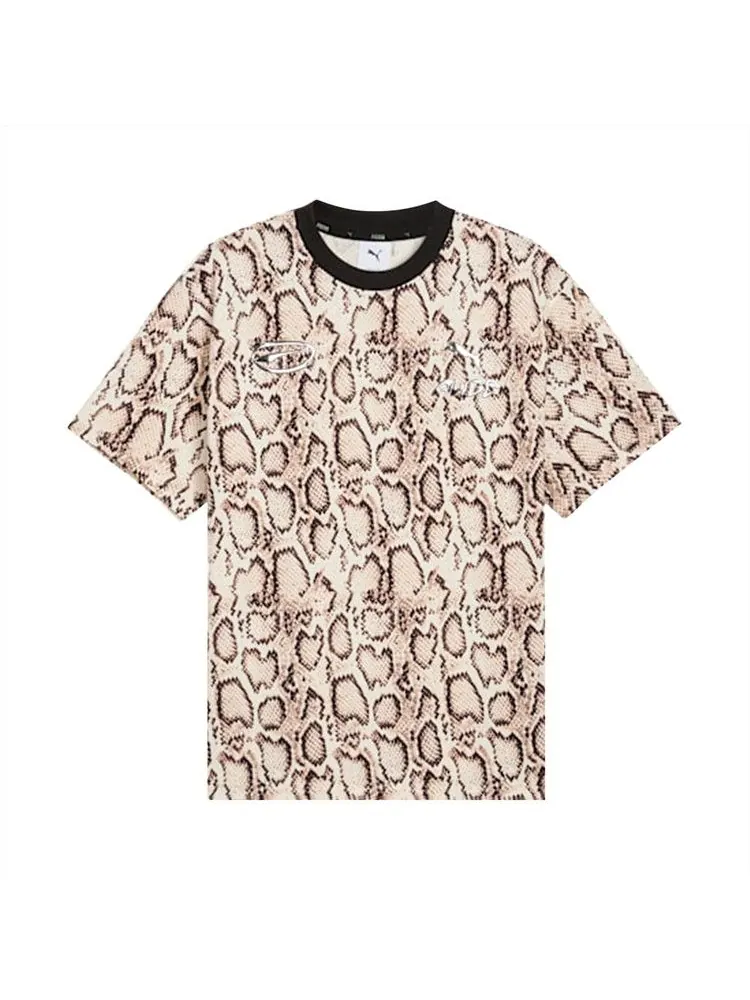 Футболка Puma x A$AP ROCKY Snakeskin Tee — изображение 1 из 2, слоновая кость