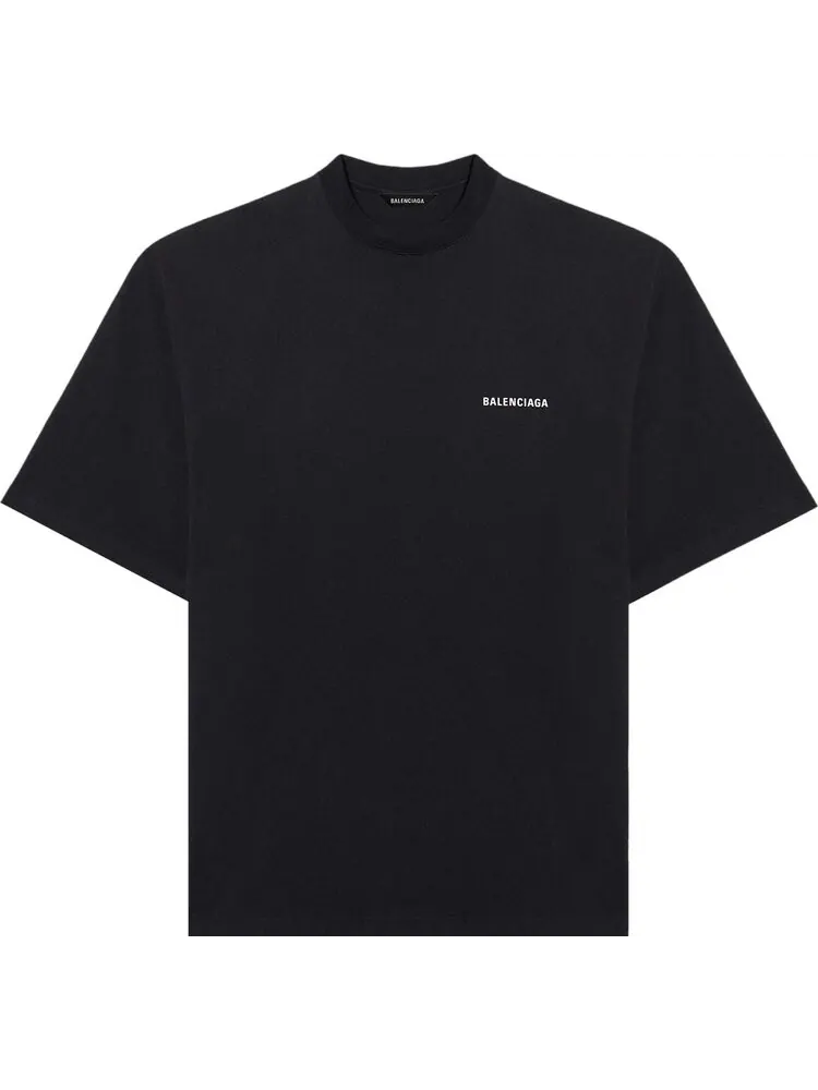 Футболка Balenciaga Défilé свободного кроя
