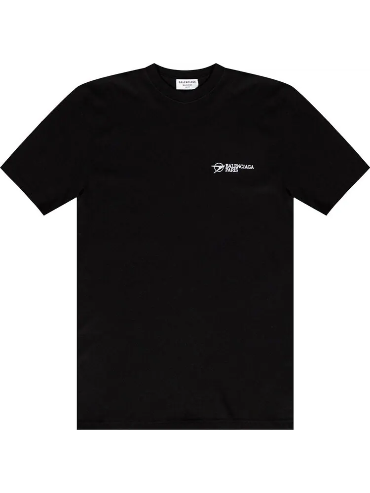 Футболка Balenciaga Paris с логотипом
