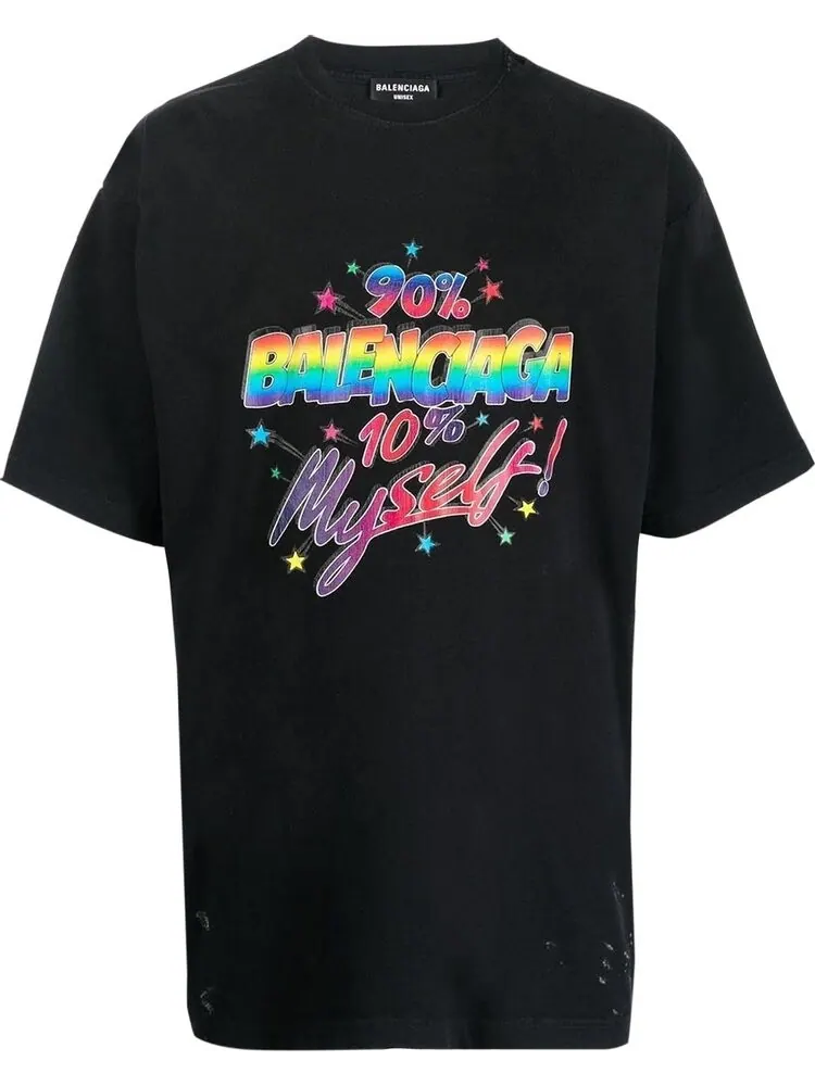 Футболка Balenciaga T-Shirt с рисунком