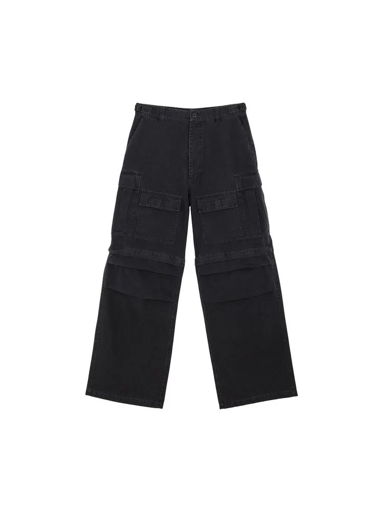 Брюки Balenciaga Slim Cargo — изображение 1 из 1, темный темно-синий