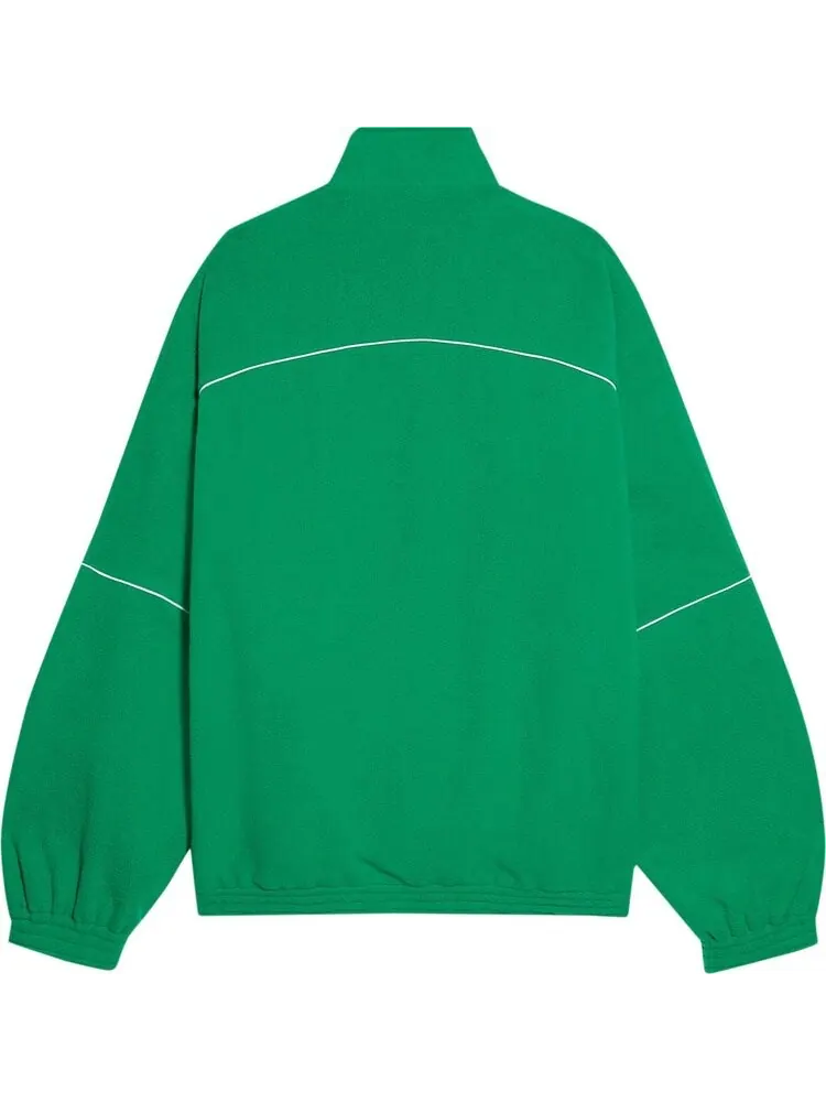 Куртка Balenciaga Double Brushed Fleece Tracksuit Jacket 'Green' — изображение 2 из 2, зеленый