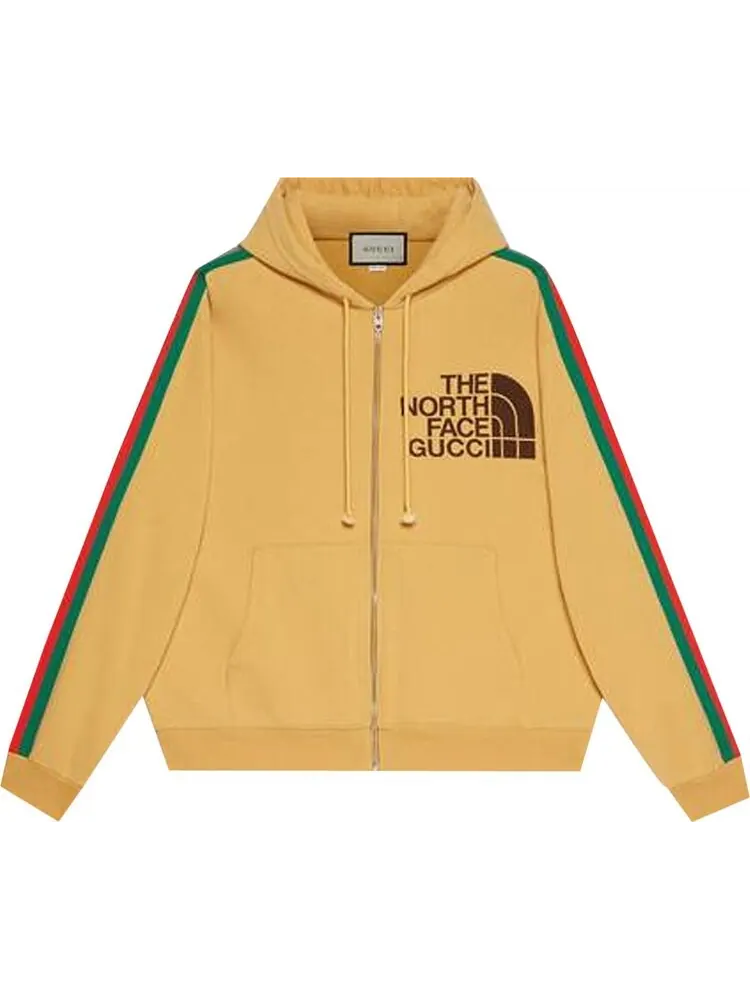 Толстовка The North Face x Gucci Web Print Cotton Sweatshirt