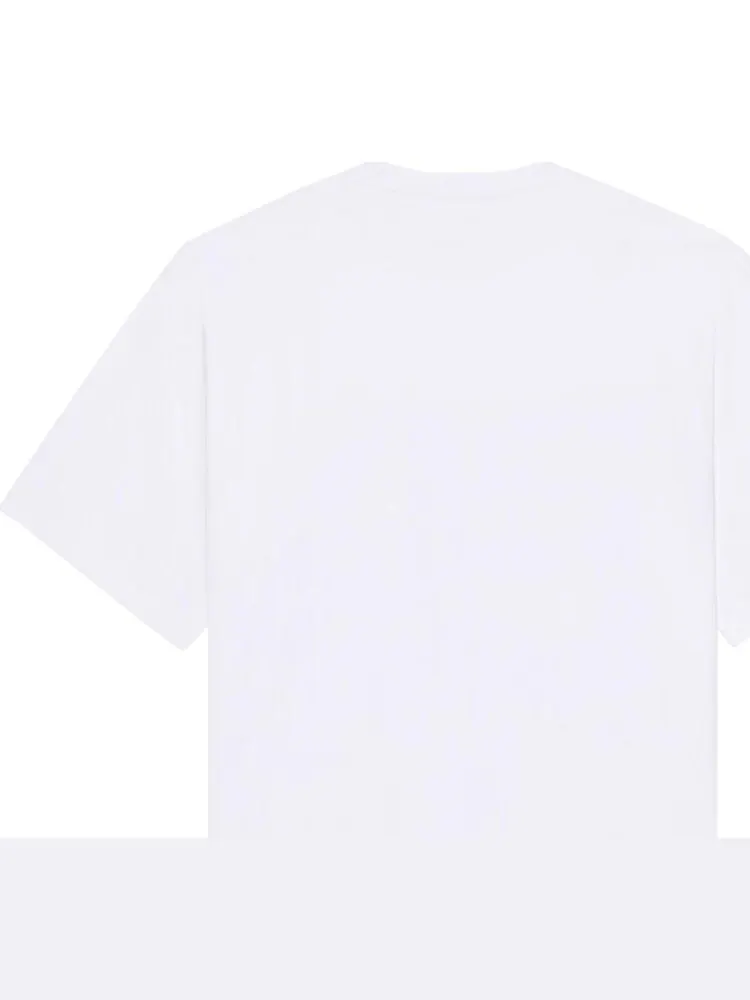 Футболка Balenciaga Scissors Flatground из натурального хлопка — изображение 2 из 2, черный