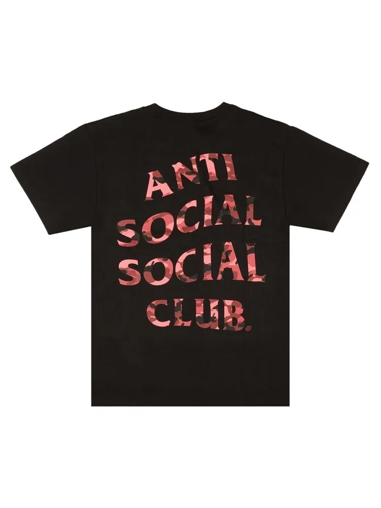 Футболка Anti Social Social Club Wild Life Short-Sleeve 'Black' — изображение 2 из 2, черный