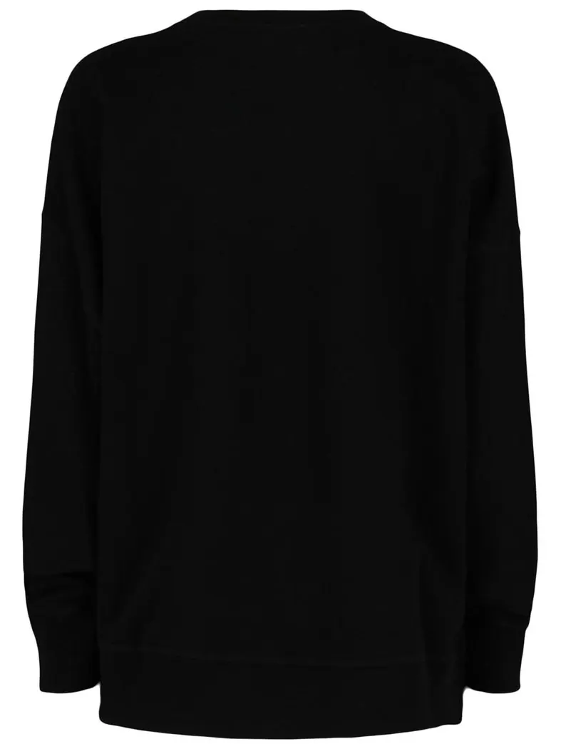 Толстовка Alexander McQueen с граффити-логотипом — изображение 2 из 2, черный