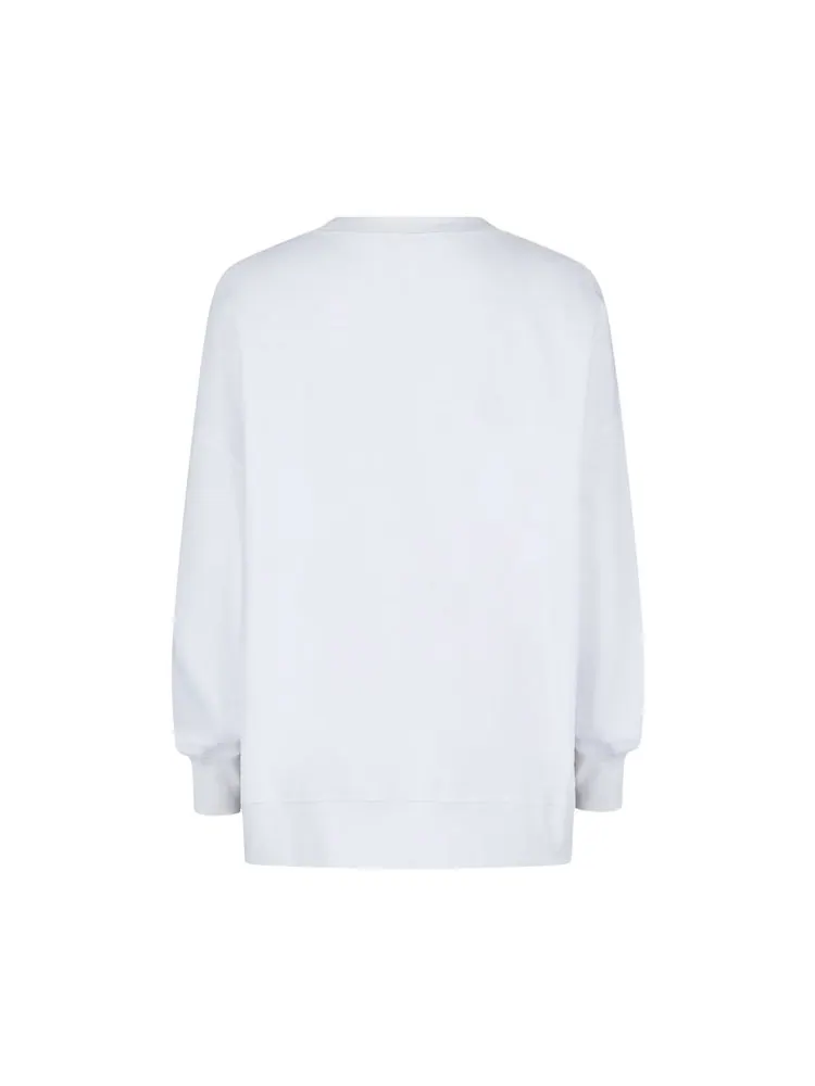 Свитшот Alexander McQueen с граффити-логотипом — изображение 2 из 2, белый