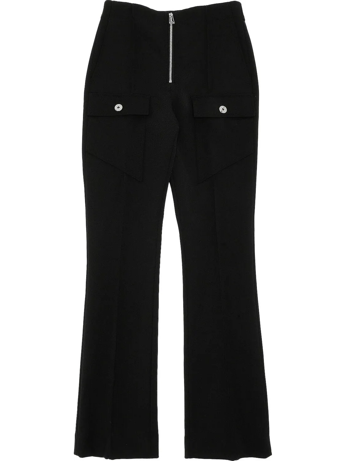 Брюки Bottega Veneta Pleat Front Trousers 'Black' — изображение 1 из 3, черный