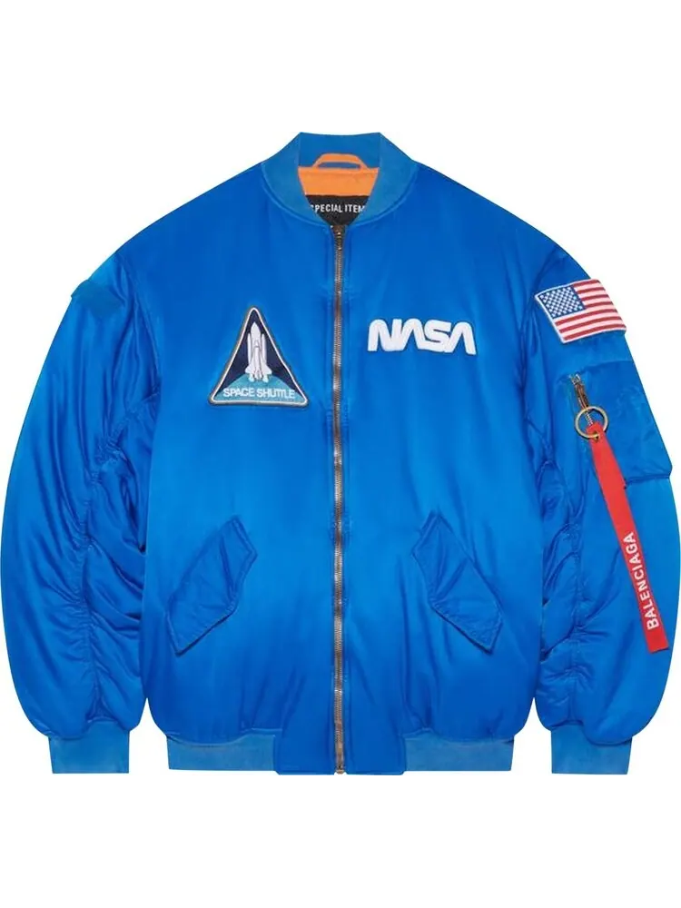 Бомбер Balenciaga Space Bomber 'Royal Blue' — изображение 1 из 2, синий