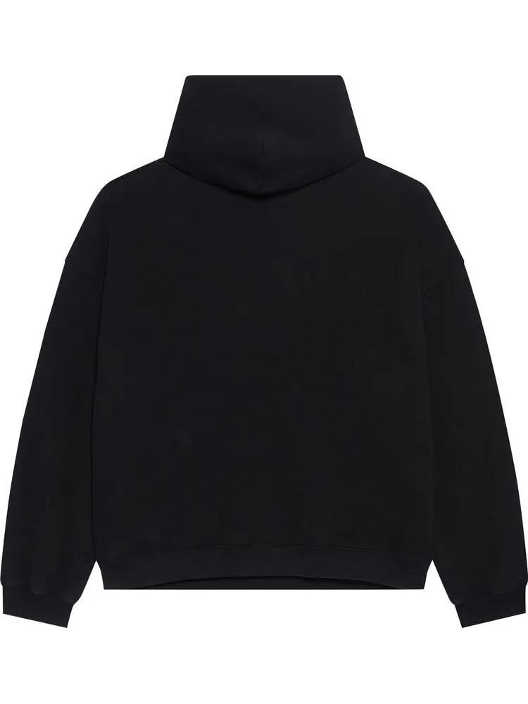 Худи Balenciaga Cities Paris Hoodie Wide Fit 'Black' — изображение 2 из 2, черный