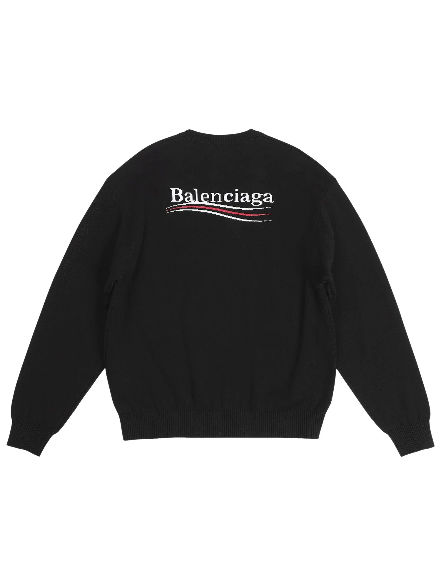 Balenciaga Политический свитер Черный — изображение 2 из 2