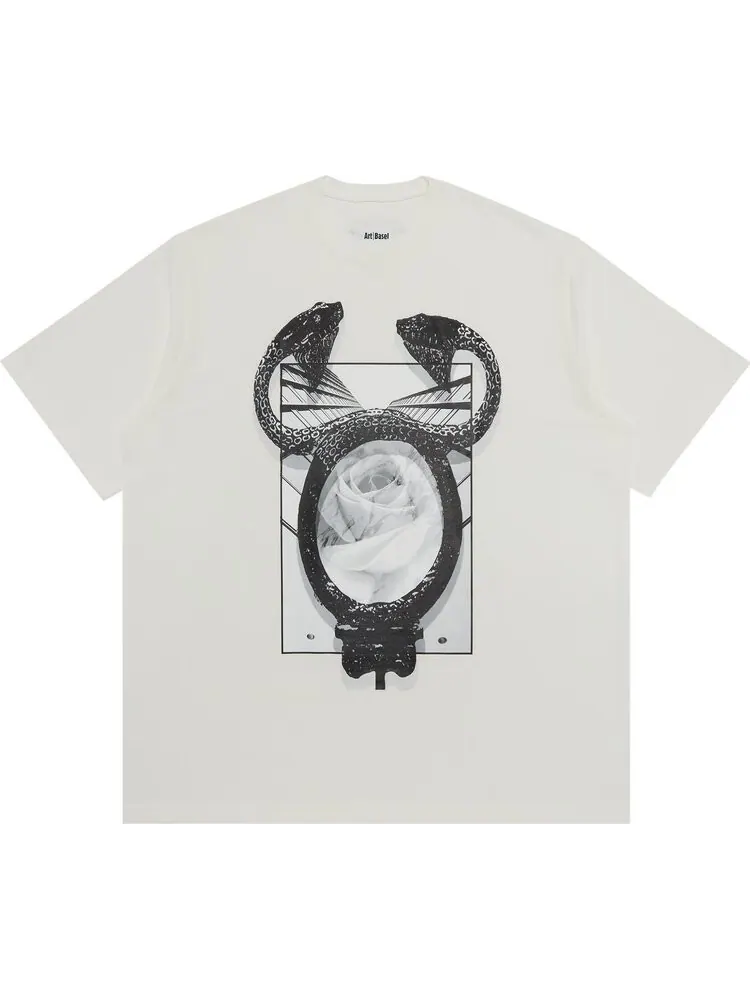 Футболка GOAT x Kandis Williams for Art Basel '23/'24 Printed Ecru — изображение 1 из 3, бежевый