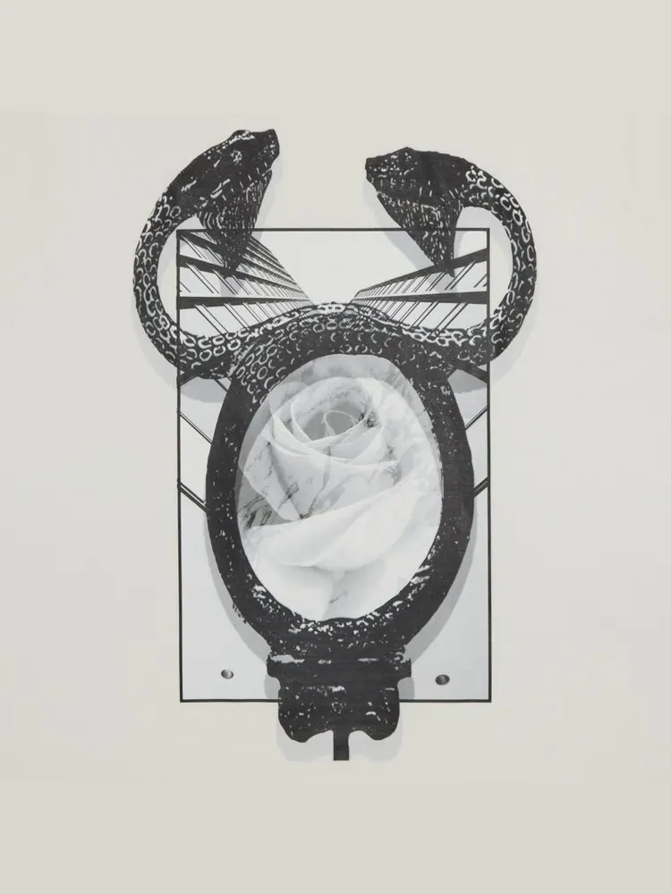 Футболка GOAT x Kandis Williams for Art Basel '23/'24 Printed Ecru — изображение 3 из 3, бежевый