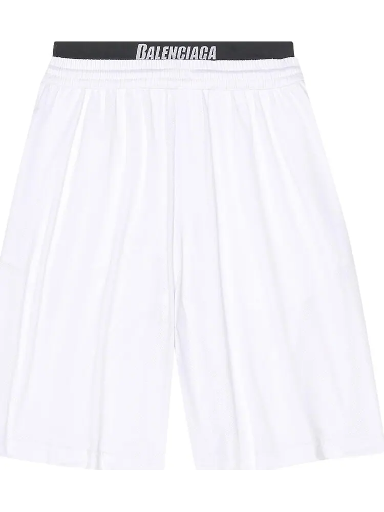 Шорты Balenciaga Swim Shorts 'White' — изображение 1 из 2, белый