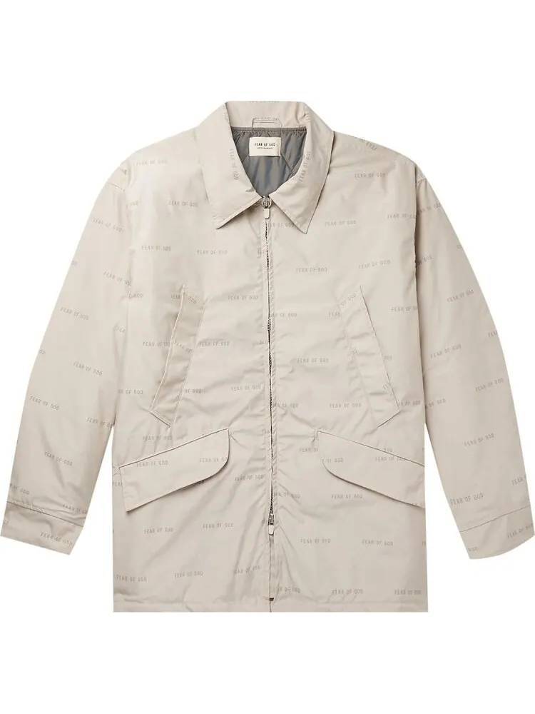 Куртка Fear of God All Over Print Nylon Field Jacket 'Bone'