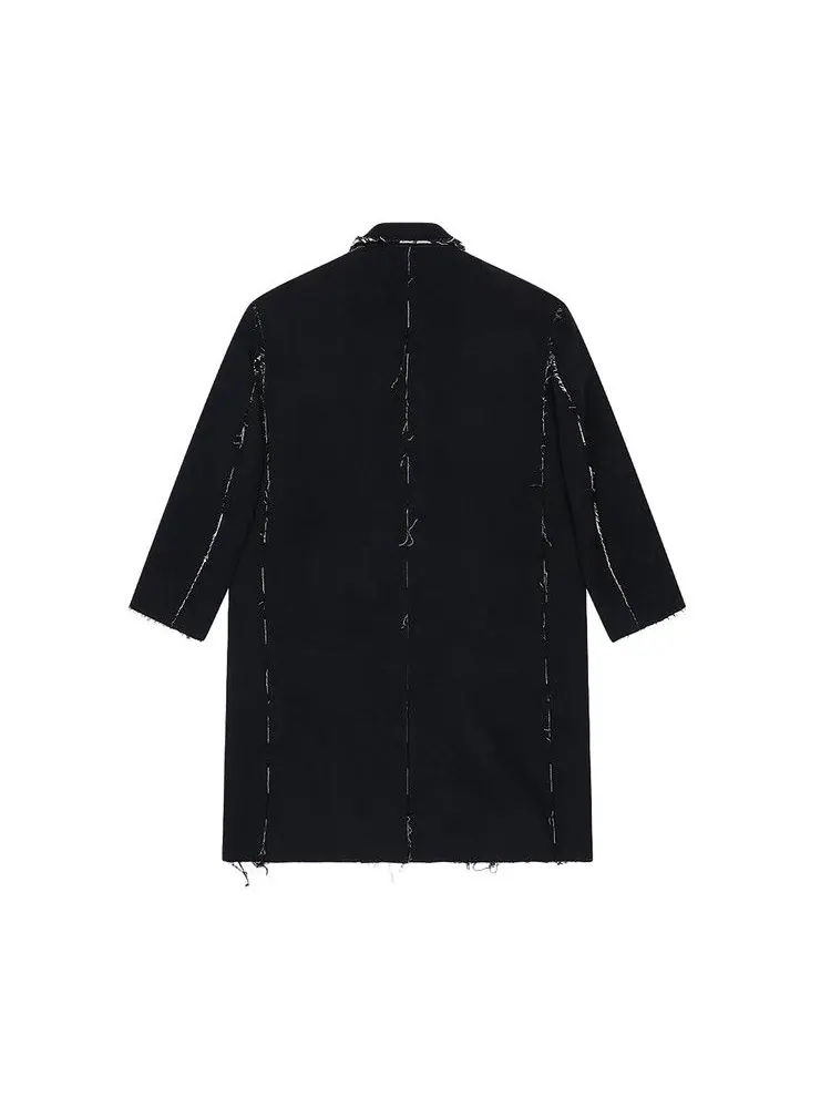 Пальто Balenciaga Double Face Check Coat — изображение 2 из 2, черный/белый