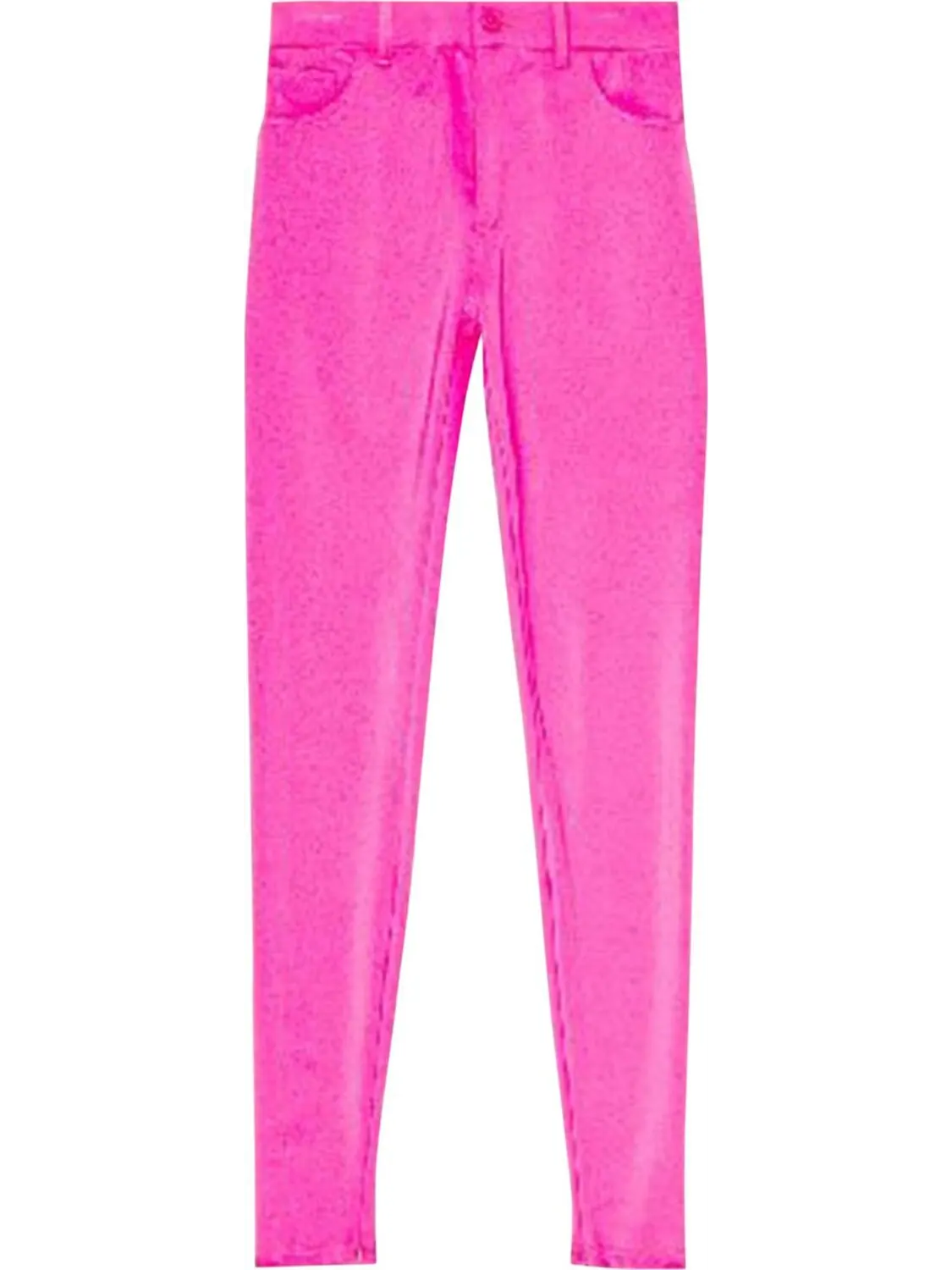 Леггинсы Balenciaga Leggings 'Lipstick Pink' — изображение 1 из 2, розовый