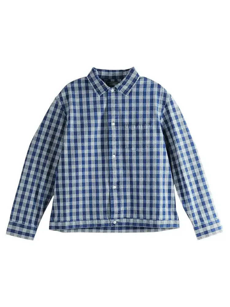 Рубашка с длинными рукавами Polo Ralph Lauren Rustic Plainweave Hickam Workshirt — изображение 1 из 1, синий