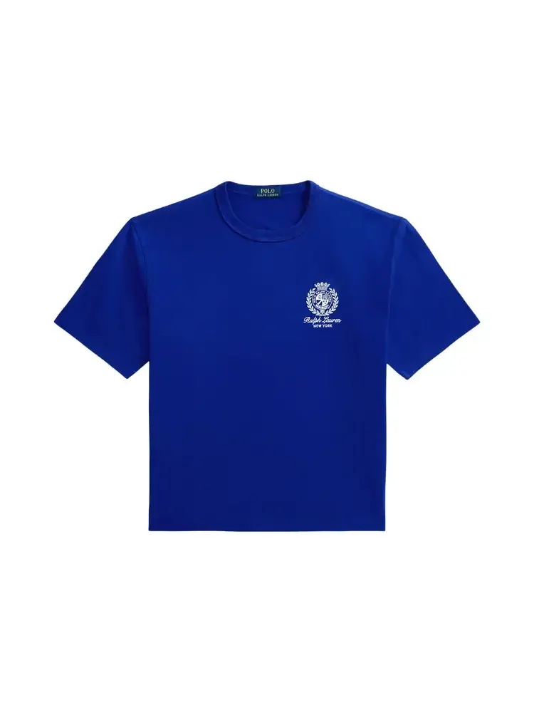 Футболка с коротким рукавом Polo Ralph Lauren — изображение 1 из 1, синий